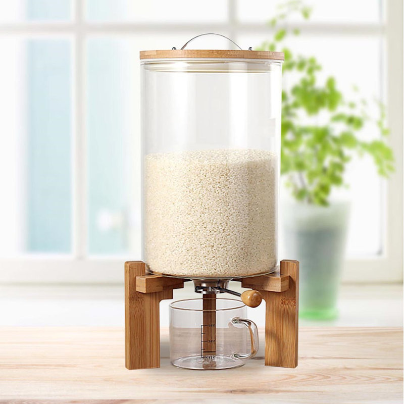 Prep & Savour Storage Cereal Dispenser Wayfair